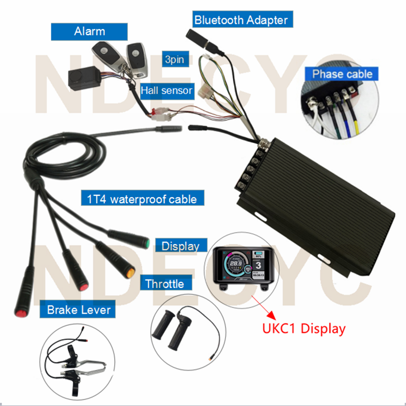 NBP 20/24/26x4.0 48-72V 3000W  - Ebike Conversion Kit 72V 3000W review and price