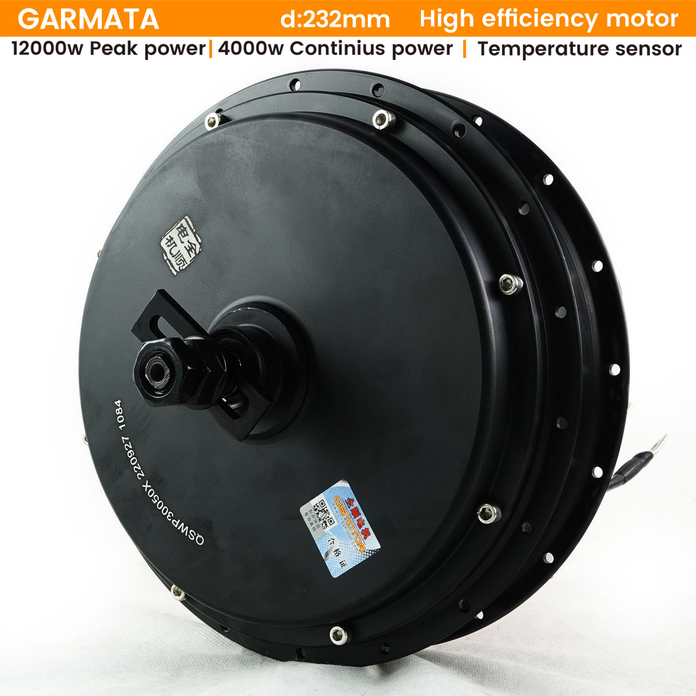 QS Brushless Hub Motor Ebike M - 72V 5000W Hub Motor Kit review and price